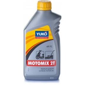 Олива для двотактних бензинових двигунів YUKO MOTOMIX 2T(TC) каністра 1л ПЕ