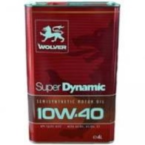 Олива моторна WOLWER SUPER DYNAMIC SAE 10W-40 каністра 4л