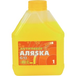 Антифриз АЛЯSКА-40 (желтый) 1л