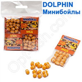 Мінібойли Dolphin 6х10 мм мед (10шт) (34465) ПОШТУЧНО