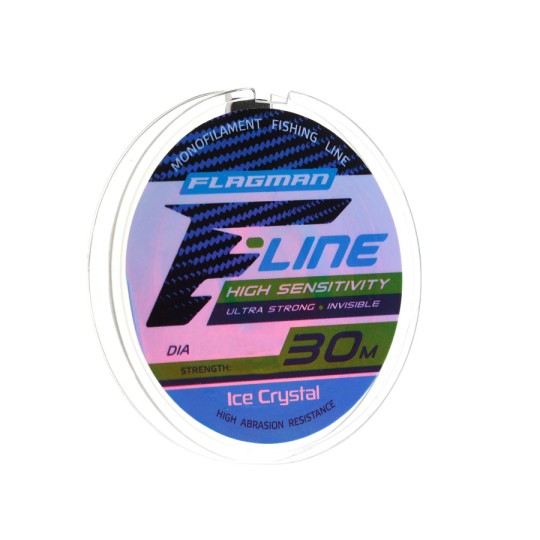 Волосінь FLAGMAN F-LINE Ice Crystal 30м 0.08мм (26030-008)