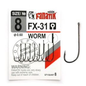 Гачок Fanatik Worm FX-31 №8 (8) (FX-31-8)