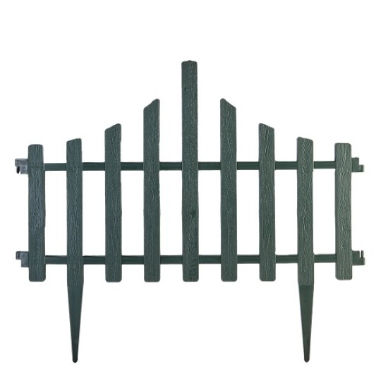 Набор Забор для газона "Парканчик" (4в1) (зеленый) (114042)