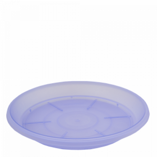 Подставка под вазон дренажный 9*6,5 (фиолетовый прозрачный) (113939)