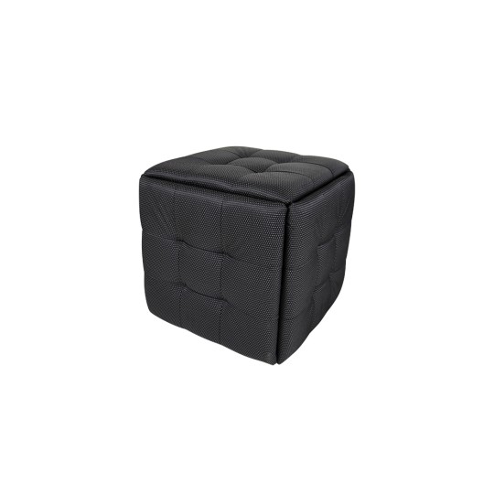 Пуф "Куб" 5 в 1 чорний