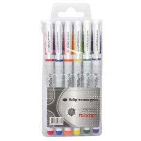 Набір ручок гел. 801A Original 6 кольорів (AH801A6)