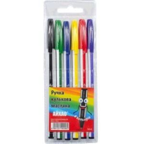 Набір ручок масл. 563 6 кольорів (НР-563-6)