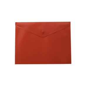 Папка-конверт А5 на кнопці, матова, червоний (BM.3935-05)