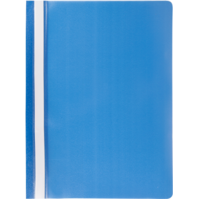 Швидкозшивач пласт. А4, PP, JOBMAX, синій BM.3313-02