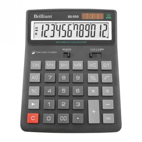 Калькулятор BS-555 12р., 2-пит BS-555
