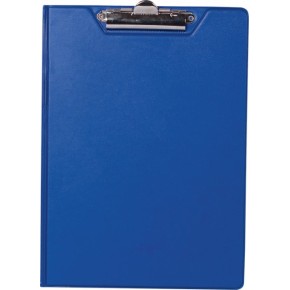 Кліпборд-папка А4, PVC, темно-синя (BM.3415-03)