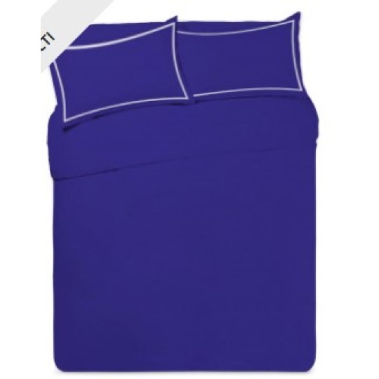 Дормео теплые объятия набор постельного белья синий 200х220