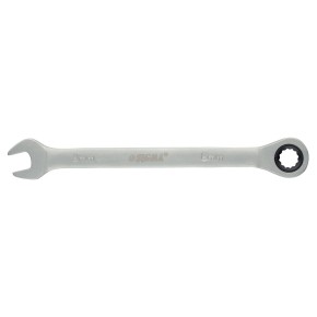 Ключ рожково-накидной с трещоткой 8мм CrV satine (6022081)