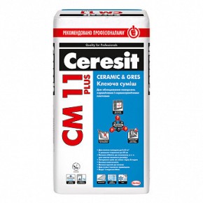 Клей для плитки "Ceresit" СМ-11 25 кг PLUS 
