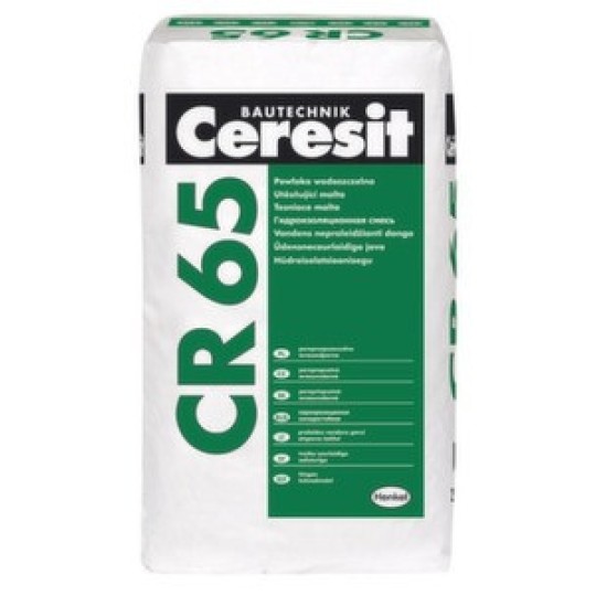 Гидроизоляционная смесь CR-65 Ceresit (25кг)