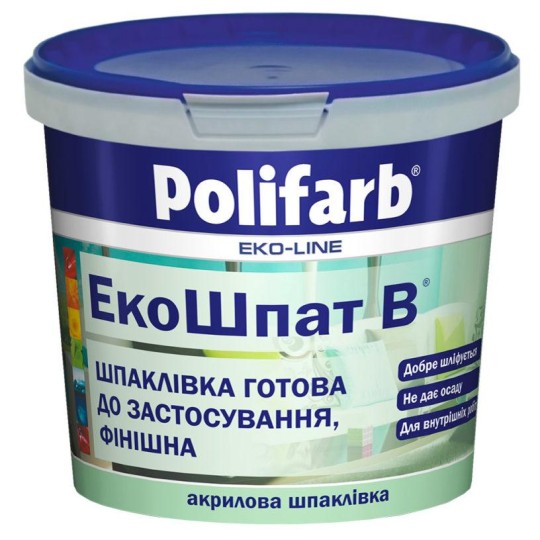 Шпаклевка Экошпат Polifarb 1.5 кг