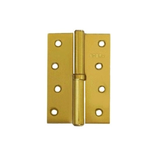 Петля дверная разъемная Апекс 100*75-B-GM-R золото матовое правая (1876) (00020241)