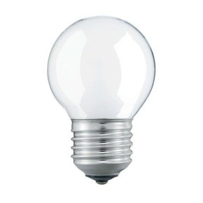 Лампа Philips Р45 60W E27 шар прозрачная (10018571)
