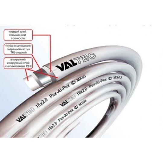Труба металлопластик 16*2,0 мм VALTEC V1620