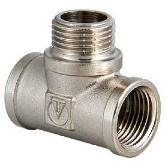 Тройник VALTEC 1/2" внутренняя-наружная-внутренняя резьба VTr.132.N.0004