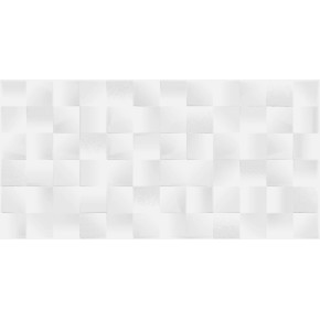 Плитка для стен БЕЛАЯ сатиновая Рельефная 300х600 (Н30451) (1,44 м2) (46,08)