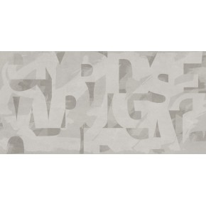 Плитка/Декор Abba Graffiti 300х600 Серый (652251) (1,44 м2) (46,08)