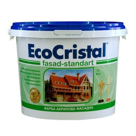 Фарба EcoCristal "Фасад" ІР-131/10 л