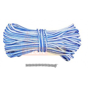 Шнур поліпропілен плетений д 4 мм