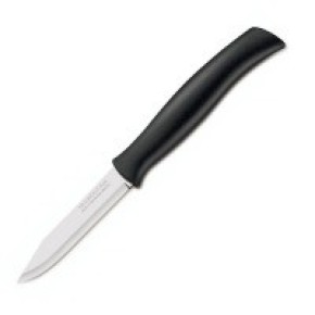 Нож TRAMONTINA ATHUS black нож для овощей 76мм (23080/903)