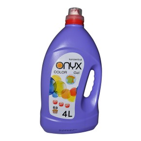 Пор. Onyx Гель для прання 4л. для кольорового (фіолетовий) (53 прання) (4 шт.)
