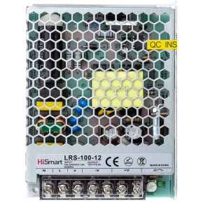 Блок питания HiSmart 12V, 8.5A, 100W