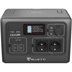 Зарядная станция Bluetti PowerOak EB55 537Wh, 150000mAh, 700W