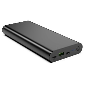 Универсальная мобильная батарея PowerPlant 26800mAh, PD 100W, 2xUSB-C, USB-A QC3.0