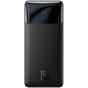 Универсальная мобильная батарея Baseus Bipow 20000mAh, PD 15W, USB-C, 2xUSB QC 3.0 (black)
