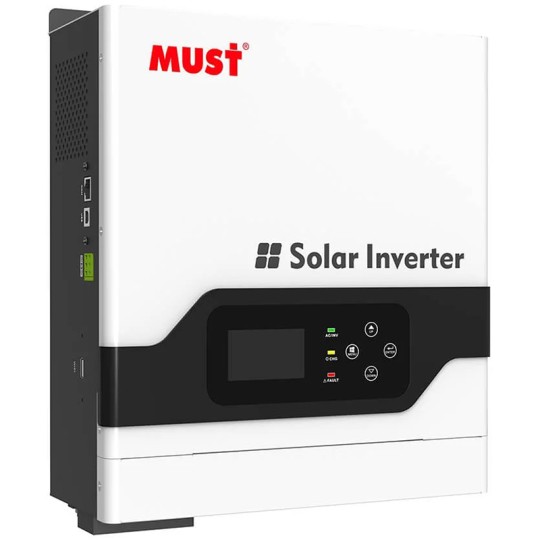 Автономний сонячний інвертор Must 3000W 24V 60A (PV18-3024VPM)
