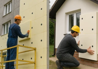 Огляд матеріалів для утеплення фасаду